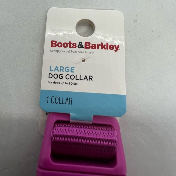 NWT Boots & Barkley Large Fuchsia Dog Collar - Picture 4 of 5